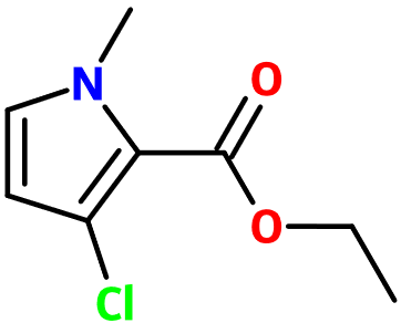 (图片) MC008084 Ethyl 3-chloro-1-methyl-1H-pyrrole-2-carboxylate